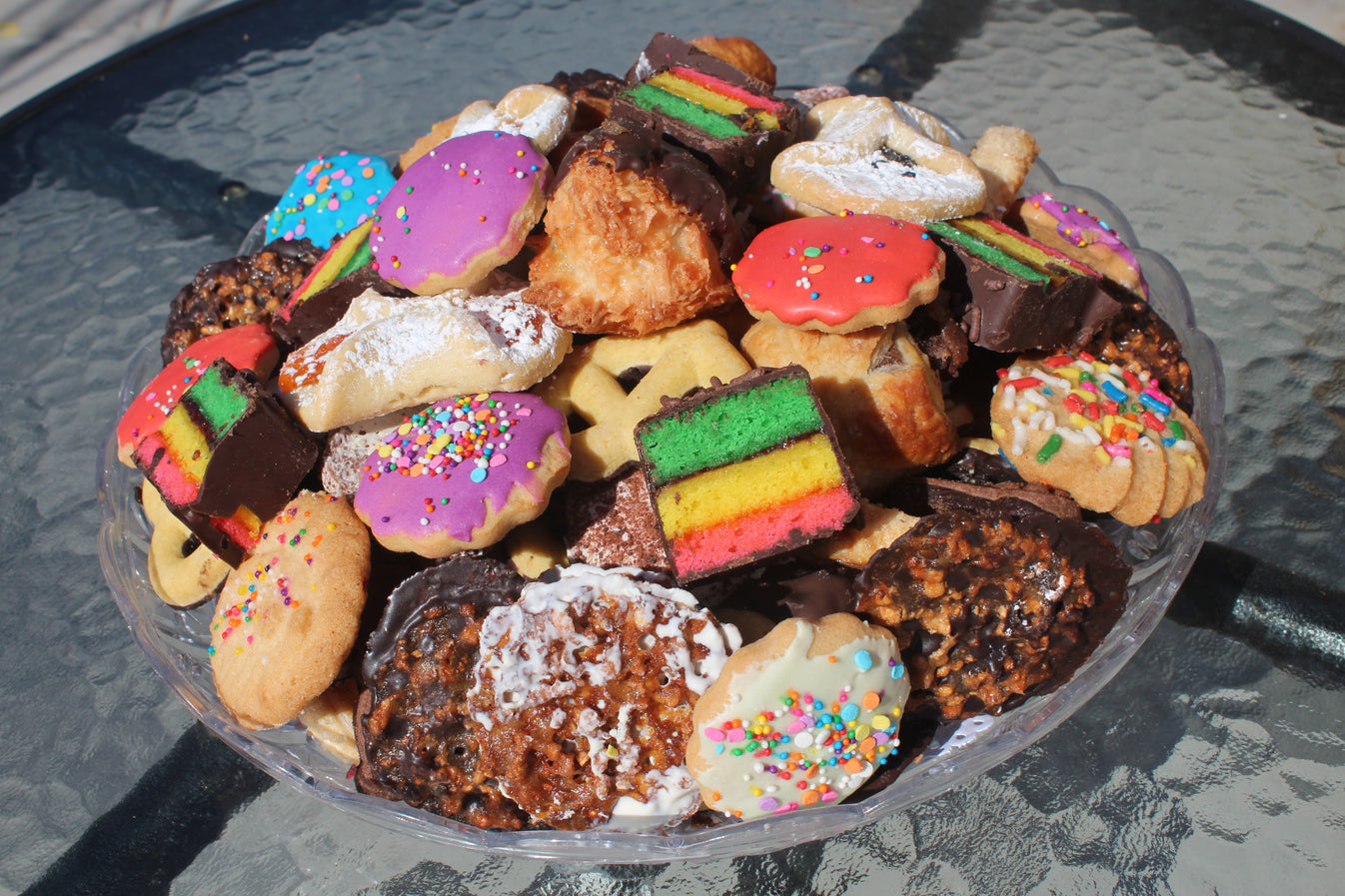 Assorted Cookie Platter, Cookie Platters, Fresh Cookie Platters A